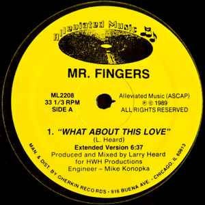 Mr. Fingers - What About This Love album cover