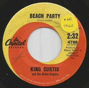 King Curtis And The Noble Knights - Beach Party album cover