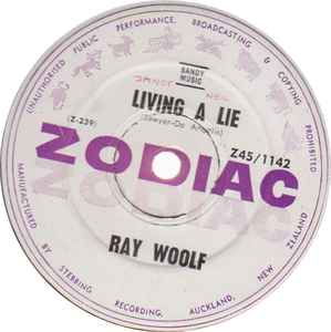 Ray Woolf - Living A Lie album cover