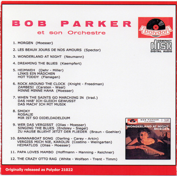 Album herunterladen Bob Parker Et Son Orchestre - Wonderland At Night Morgen