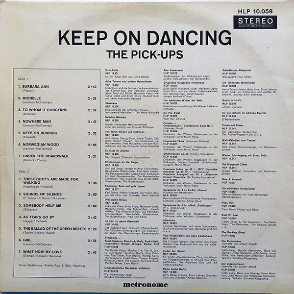 ladda ner album The PickUps - Keep On Dancing