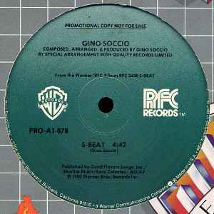 Gino Soccio - S-Beat album cover