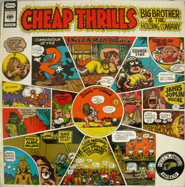 Big Brother & The Holding Company – Cheap Thrills (1968, Vinyl