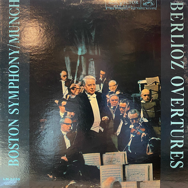 Berlioz, Boston Symphony / Munch – Berlioz Overtures (1961, Vinyl