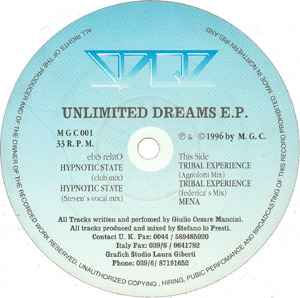S.P.Q.R. - Unlimited Dreams EP album cover