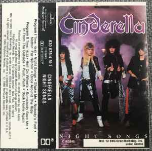 CINDERELLA NIGHT SONGS 1986-ALBUM COVER ON A MUG. 