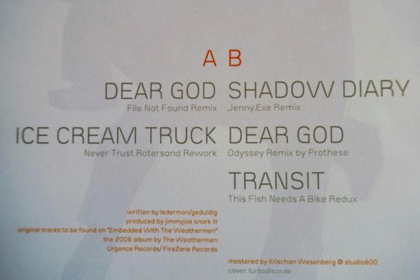 Album herunterladen The Weathermen - Dear God
