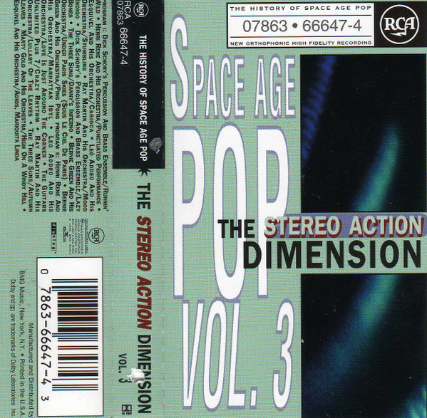Space Age Pop Vol. 3 (The Stereo Action Dimension) (1995, Cassette 