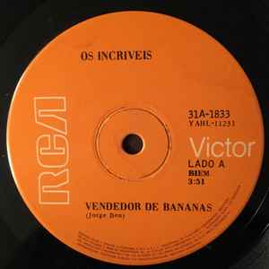 Os Incríveis - Vendedor De Bananas album cover