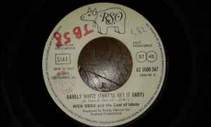 Rick Dees & His Cast Of Idiots - Barely White (That'll Get It Baby) / Disco Kings album cover