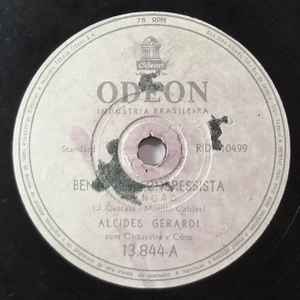 Alcides Gerardi - Benvindo Congressista / Canção Do Peregrino album cover