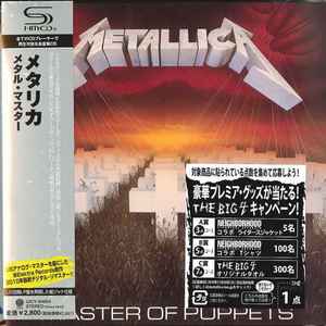 insufficient Pen pal mask Metallica – Master Of Puppets (2010, SHM-CD, Papersleeve, CD) - Discogs