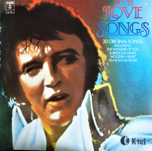 Elvis Presley – Elvis Love Songs (20 Original Songs) (1979, Vinyl ...