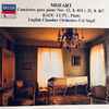 Mozart*, Radu Lupu, Uri Segal, English Chamber Orchestra - Conciertos Para Piano Nos. 12, K 414 y 21, K 467