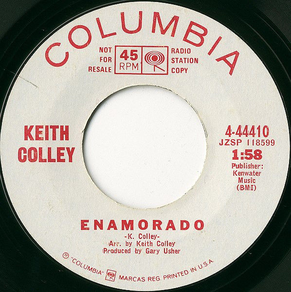 last ned album Keith Colley - Enamorado Shame Shame
