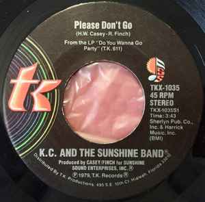 Please Don't Go - K.C. And The Sunshine Band