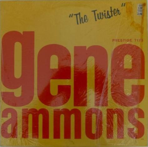 □即決 Gene Ammons / the Twister Prlp7176 j37944 米盤60年プレス 黄