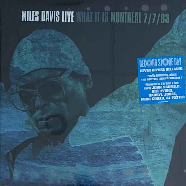 Miles Davis - Miles Davis Live - What It Is: Montreal 7/7/83 album cover