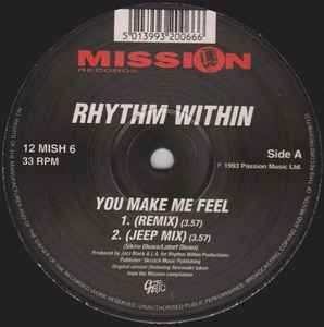 Rhythm Within - You Make Me Feel album cover