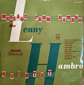 The Lenny Hambro Quintet - Message From Hambro (Vinyl, Netherlands 