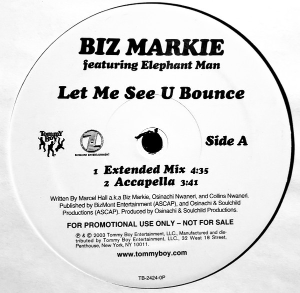 Biz Markie – Let Me See U Bounce (2003, Vinyl) - Discogs