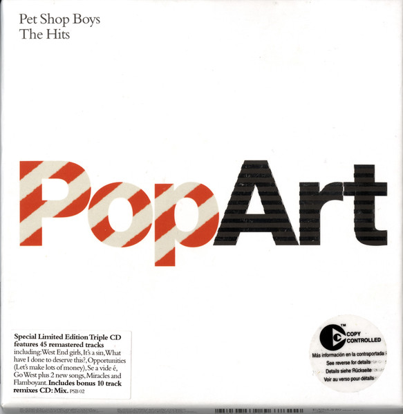 Pet Shop Boys – PopArt - The Hits (2003, Vinyl) - Discogs