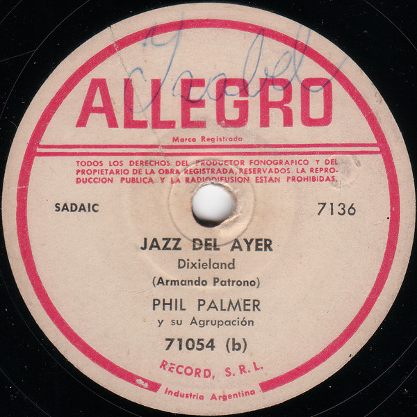 Album herunterladen Phil Palmer Y Su Agrupación - Pequeña Flor Jazz Del Ayer