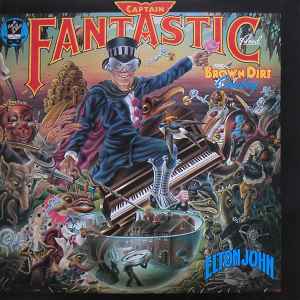 Elton John - Captain Fantastic And The Brown Dirt Cowboy album cover