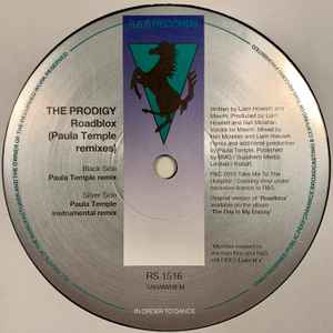 The Prodigy - Roadblox (Paula Temple Remixes) album cover