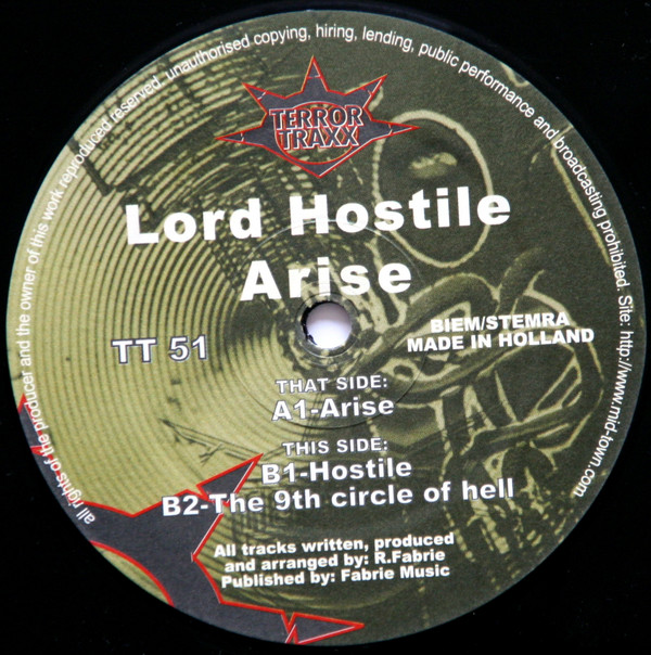 télécharger l'album Lord Hostile - Arise