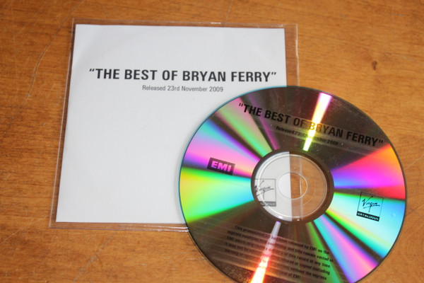 Bryan Ferry – The Best Of Bryan Ferry (2009, CD) - Discogs