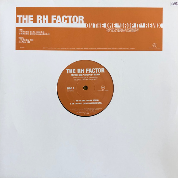 The RH Factor – On The One (2006, Vinyl) - Discogs