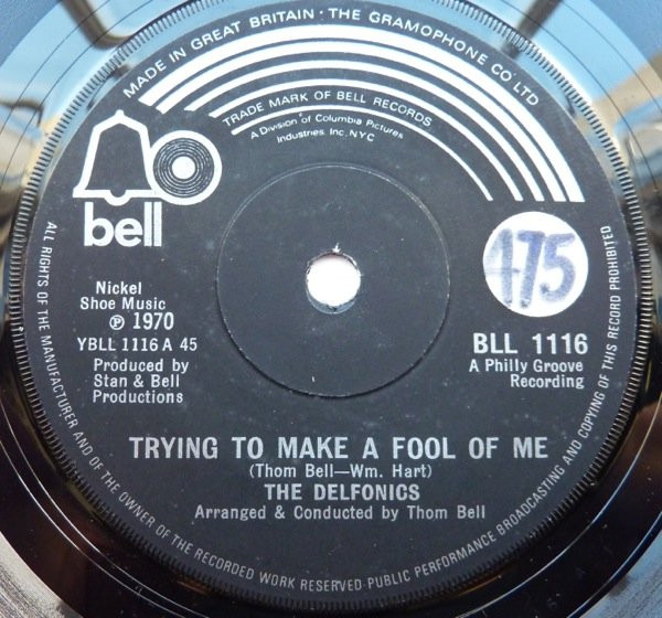 The Delfonics – Trying To Make A Fool Of Me (1972, Solid Centre