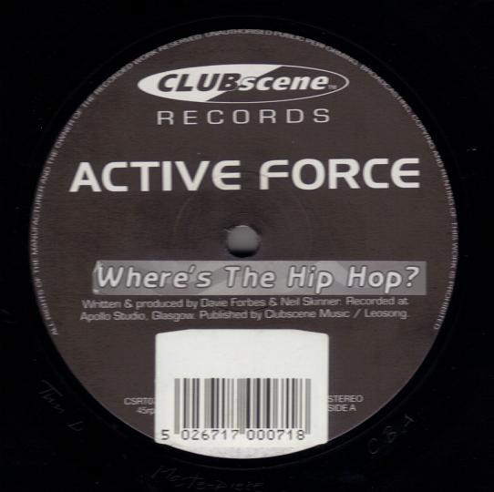 Active Force - Where's The Hip-Hop? | Releases | Discogs