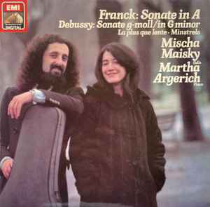 César Franck - Sonate In A / Sonate In G Minor album cover