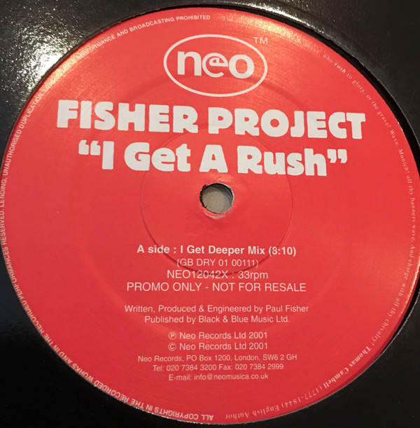 Fisher Project – I Get A Rush