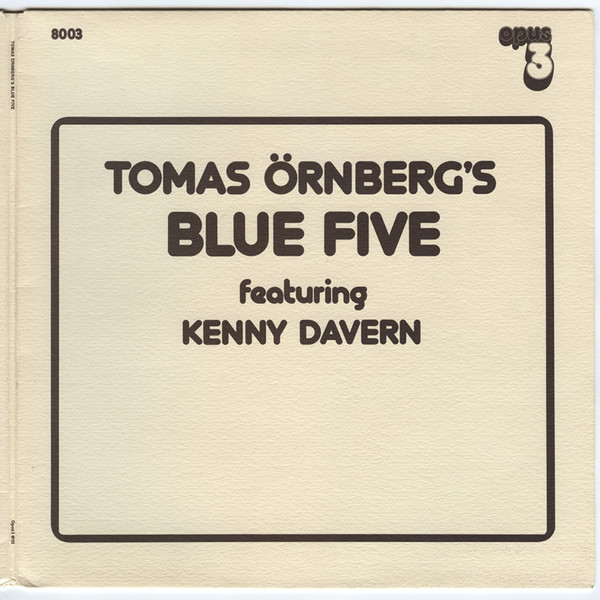 descargar álbum Tomas Örnberg's Blue Five Feat Kenny Davern - Tomas Örnbergs Blue Five