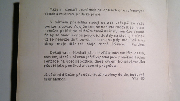 descargar álbum Jiří Dědeček - Už Jde Rudoch Od Válu
