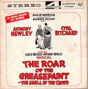 Anthony Newley - The Roar Of The Greasepaint - The Smell Of The Crowd album cover