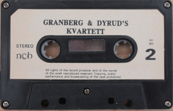 télécharger l'album Granberg & Dyrud's Kvartett - Hadledinger Mæ Tæl