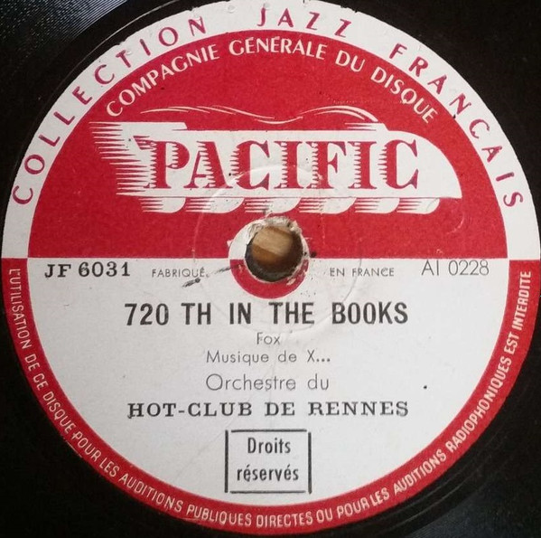 Album herunterladen HotClub De Rennes - 720 In The Books On The Sunny Side Of The Street