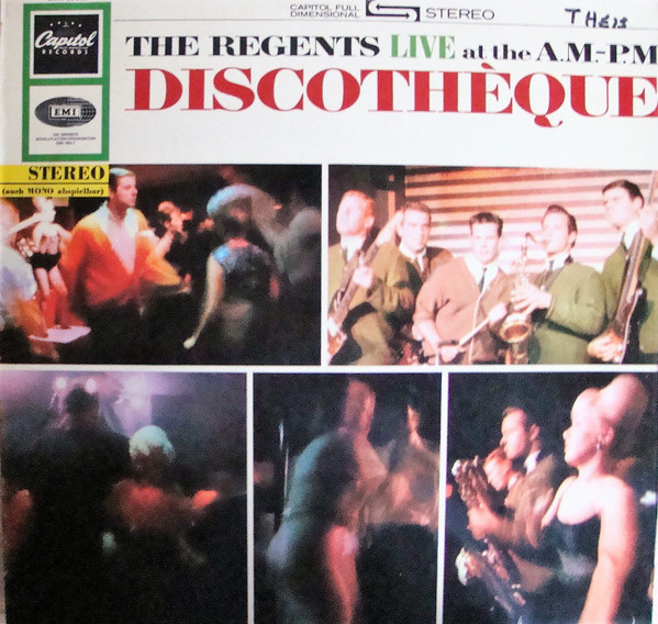 lataa albumi The Regents - The Regents Live At The AM PM Discothèque