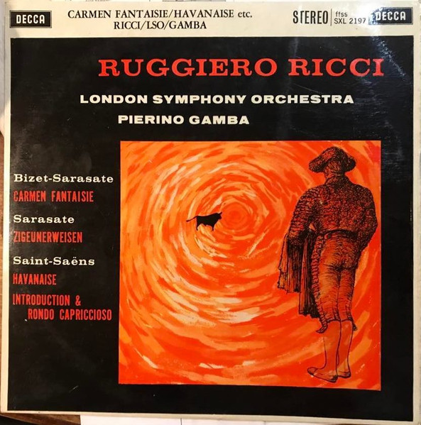 Ruggiero Ricci, London Symphony Orchestra, Gamba, Bizet / Sarasate ...