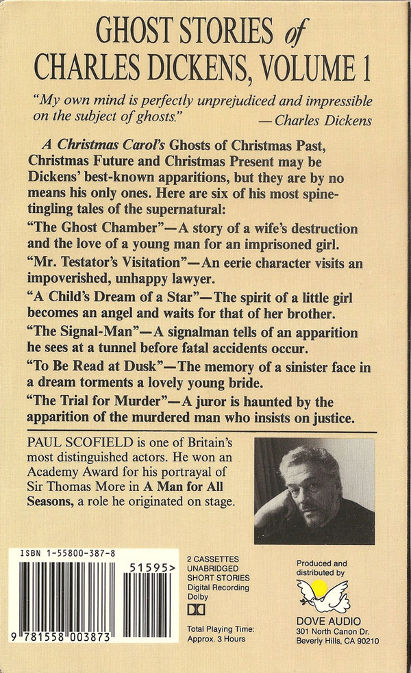 baixar álbum Paul Scofield - Ghost Stories Of Charles Dickens Volume 1