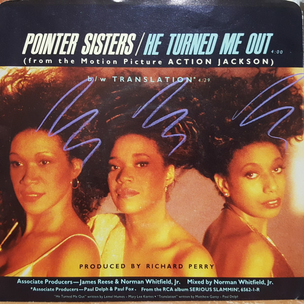 Pointer Sisters – He Turned Me Out (1988, Vinyl) - Discogs