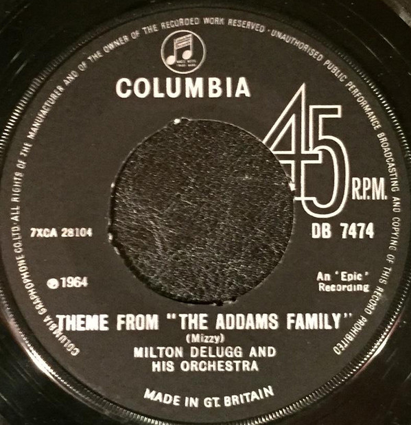 ladda ner album Milton DeLugg And His Orchestra - Theme From The Addams Family