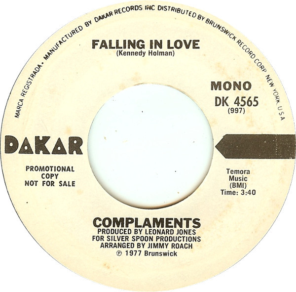 9TH CREATION: falling in love / part 2 RITETRACK 7" Single 45 RPM