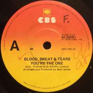 Blood, Sweat & Tears – You're The One (1976, Vinyl) - Discogs