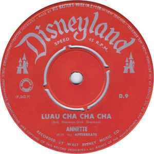 Annette With The Afterbeats Luau Cha Cha Cha 1961 Vinyl Discogs