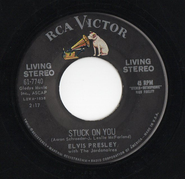 Elvis Presley With The Jordanaires - Stuck On You / Fame And 